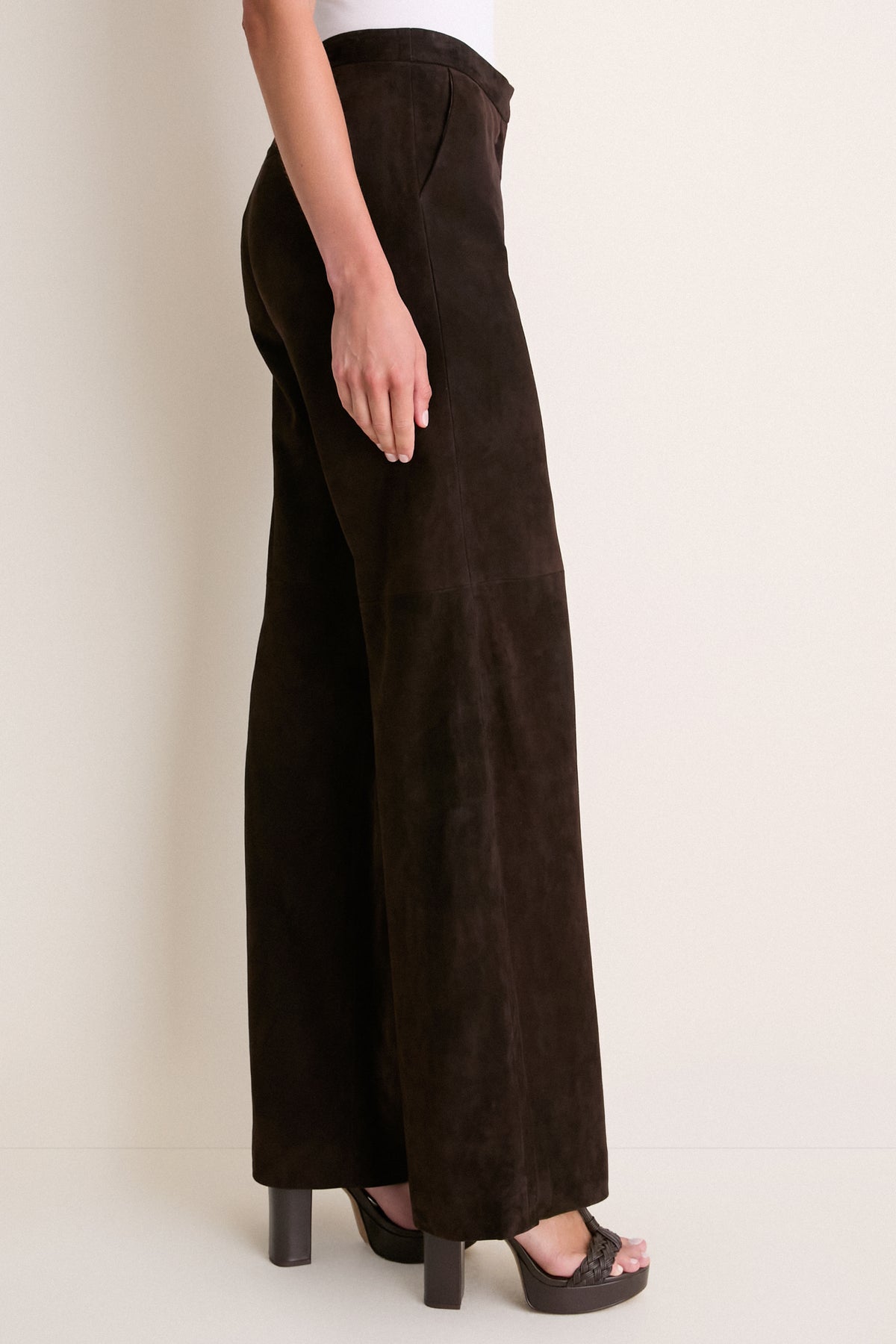 Coffee Bean Livvy Straight Leg Trouser
