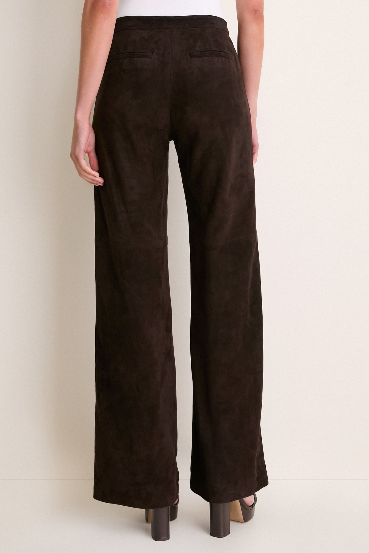 Coffee Bean Livvy Straight Leg Trouser