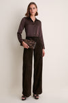 Coffee Bean Livvy Straight Leg Trouser
