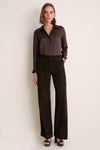 Coffee Bean Livvy Straight Leg Trouser