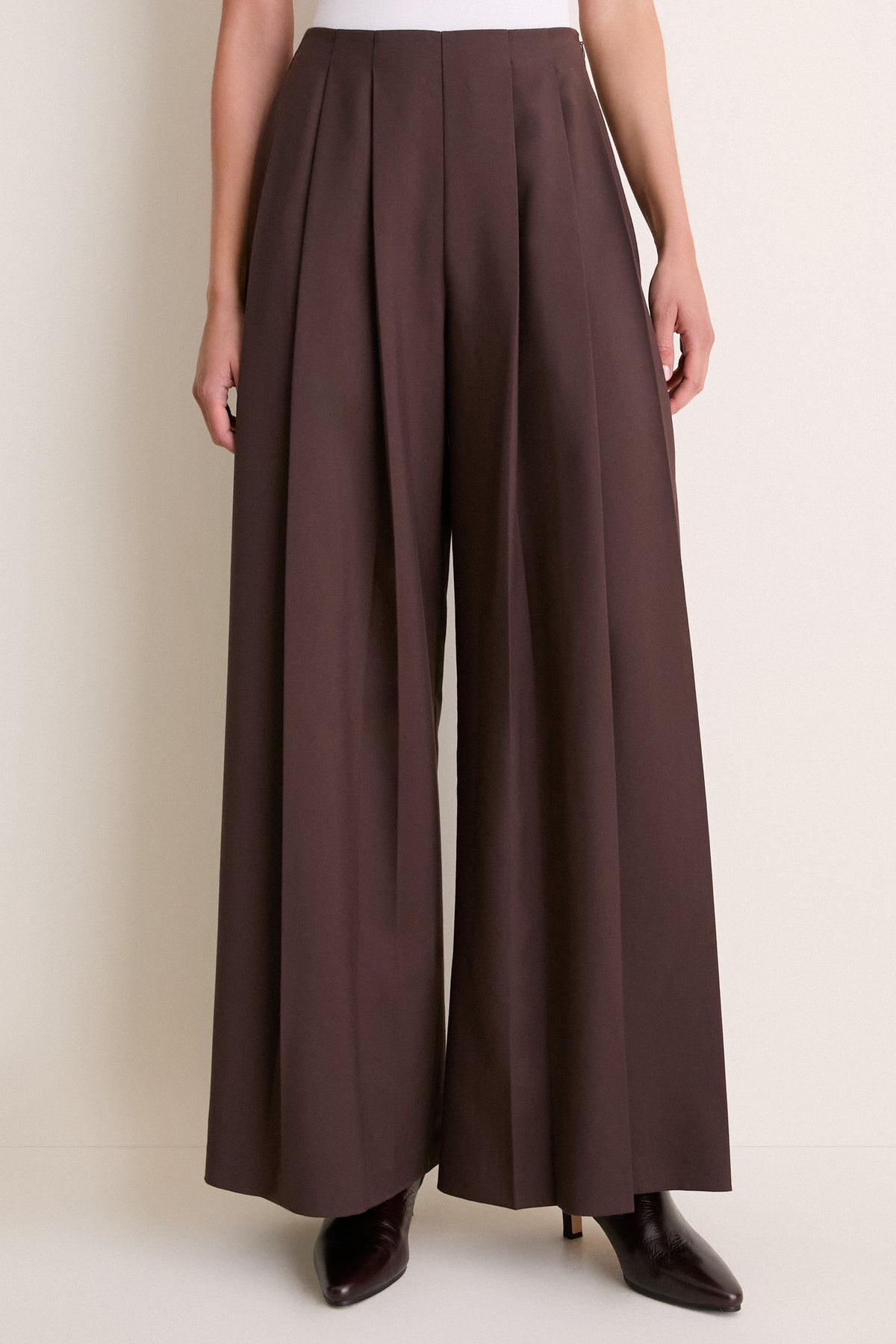 Dark Java Nova Pleated Pants