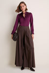 Dark Java Nova Pleated Pants