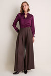 Dark Java Nova Pleated Pants