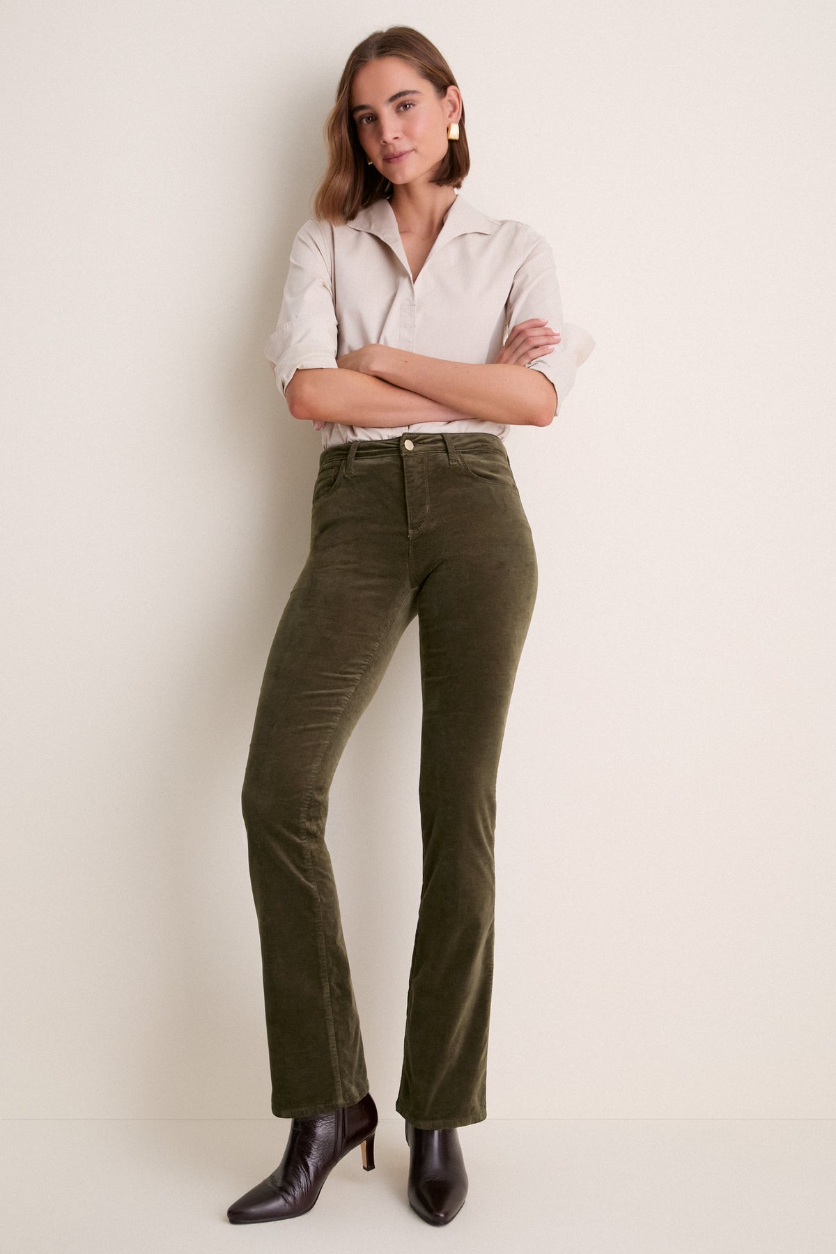 Army Stevie High Rise Straight