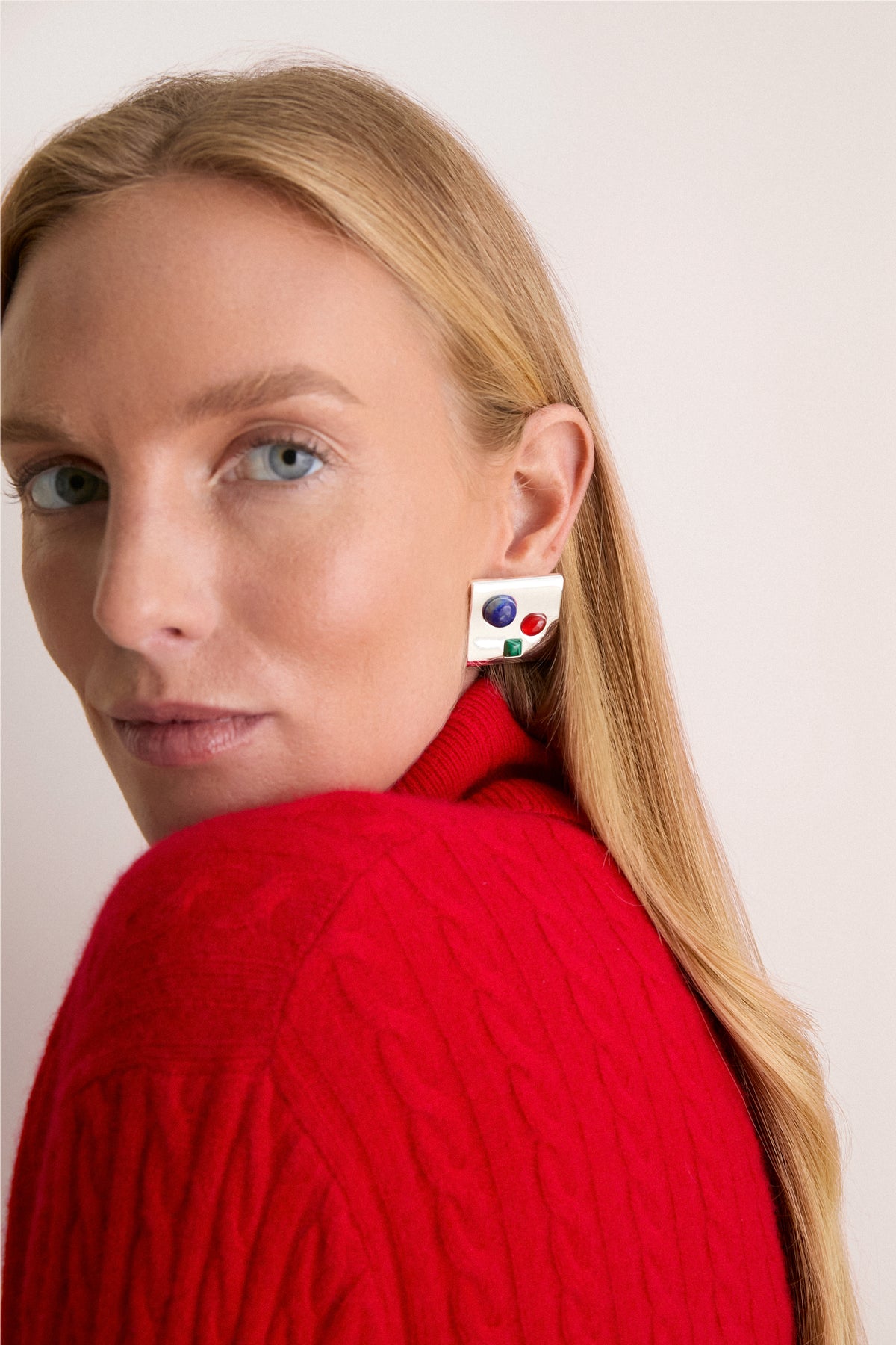 Silver Ruffino Earrings