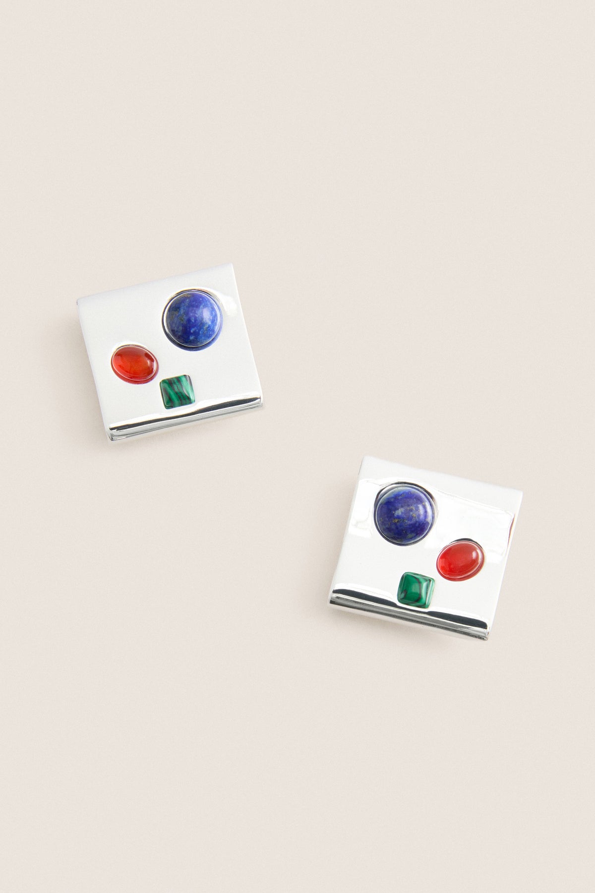Silver Ruffino Earrings
