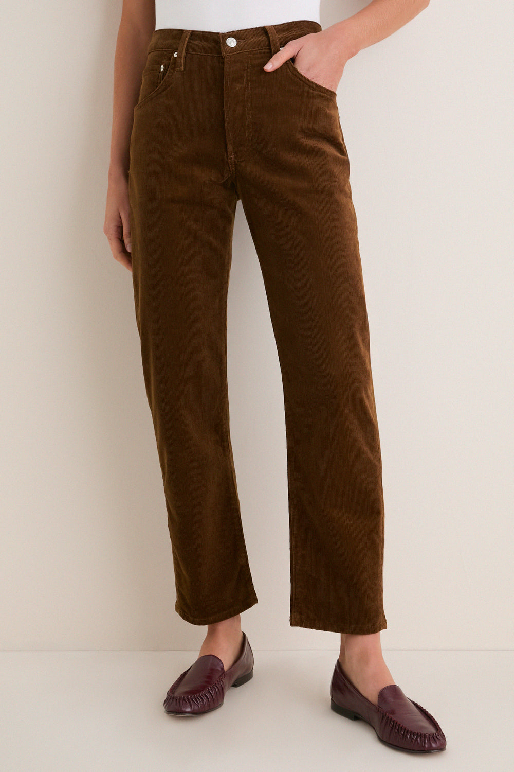 Manuka Winslow Corduroy Boyfriend Jean
