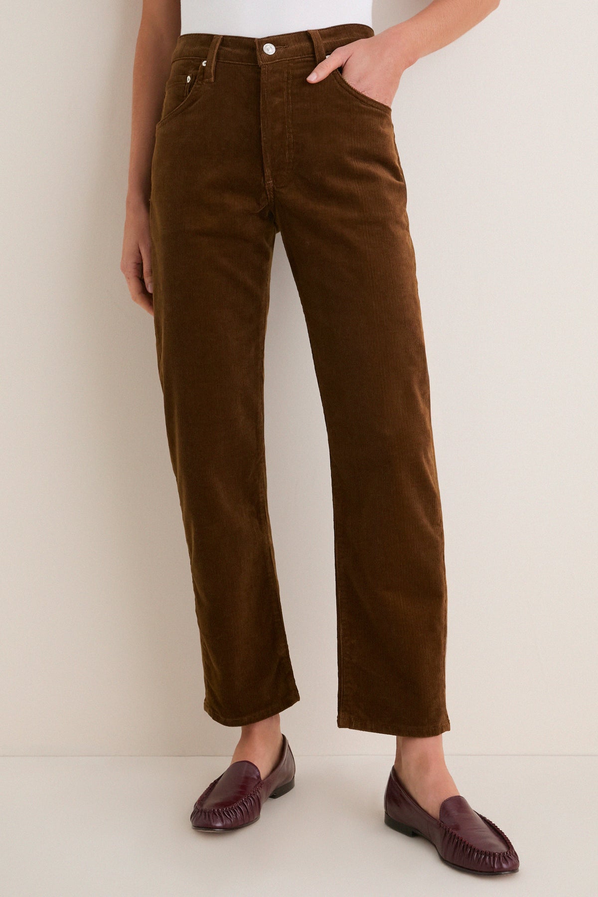 Manuka Winslow Corduroy Boyfriend Jean