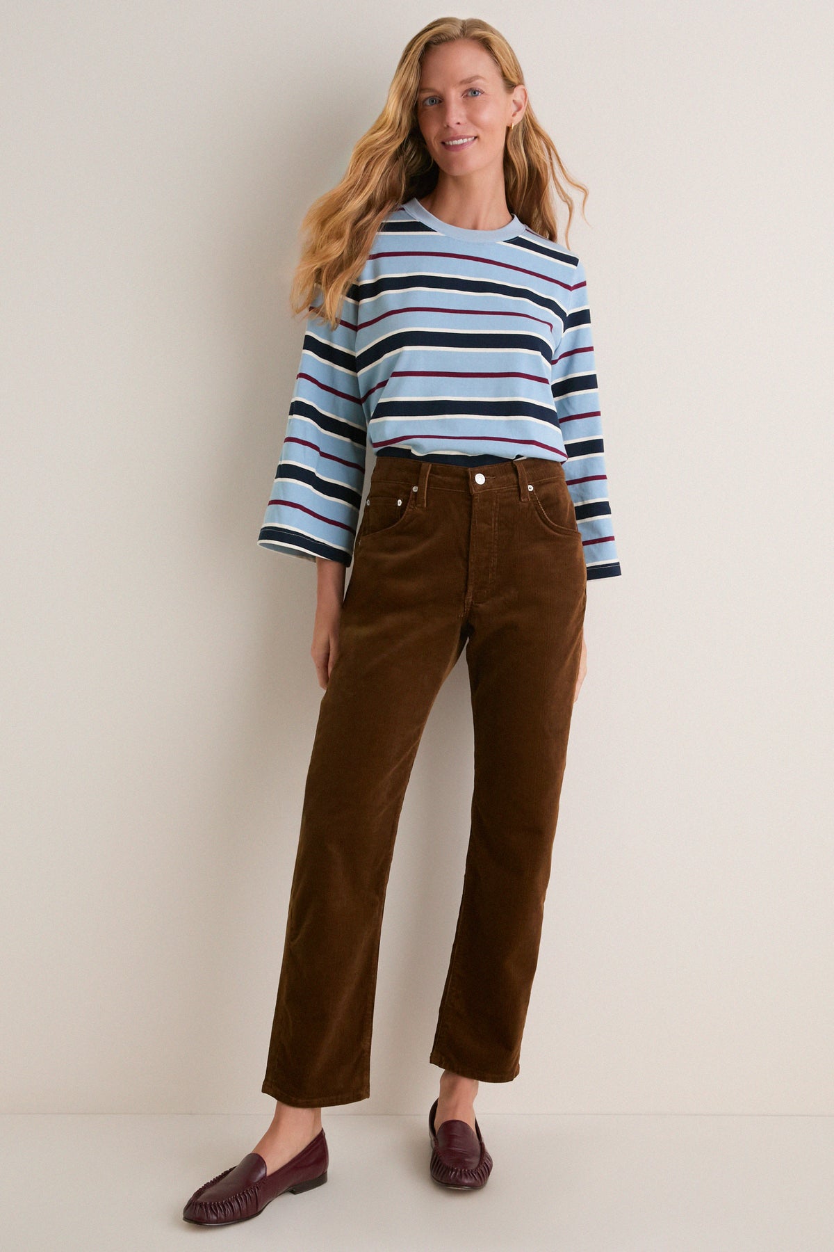 Manuka Winslow Corduroy Boyfriend Jean