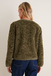 Olive Sherpa Camden Jacket