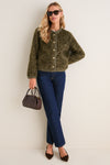 Olive Sherpa Camden Jacket
