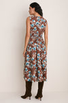 Tiger Lily Floral Elvie Midi Dress