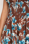 Tiger Lily Floral Elvie Midi Dress