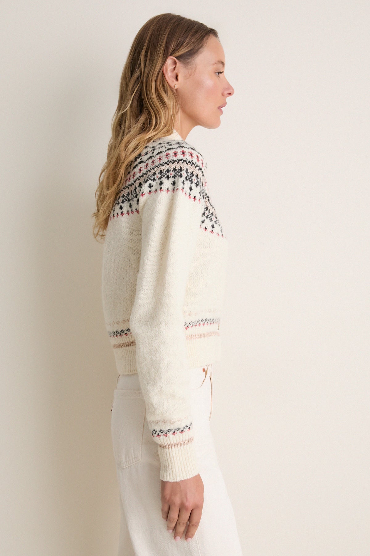 Ecru Zoe Cardigan