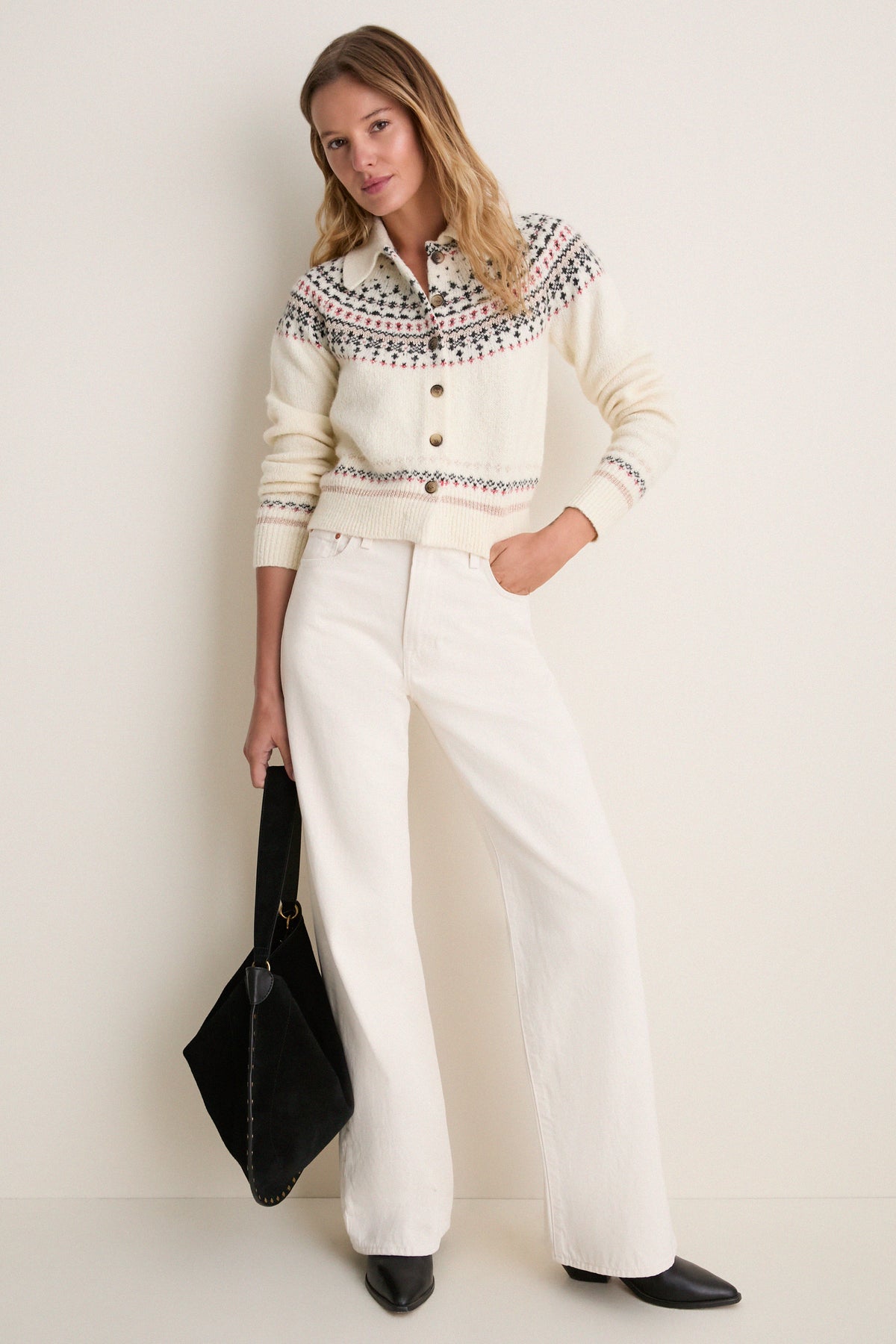 Ecru Zoe Cardigan