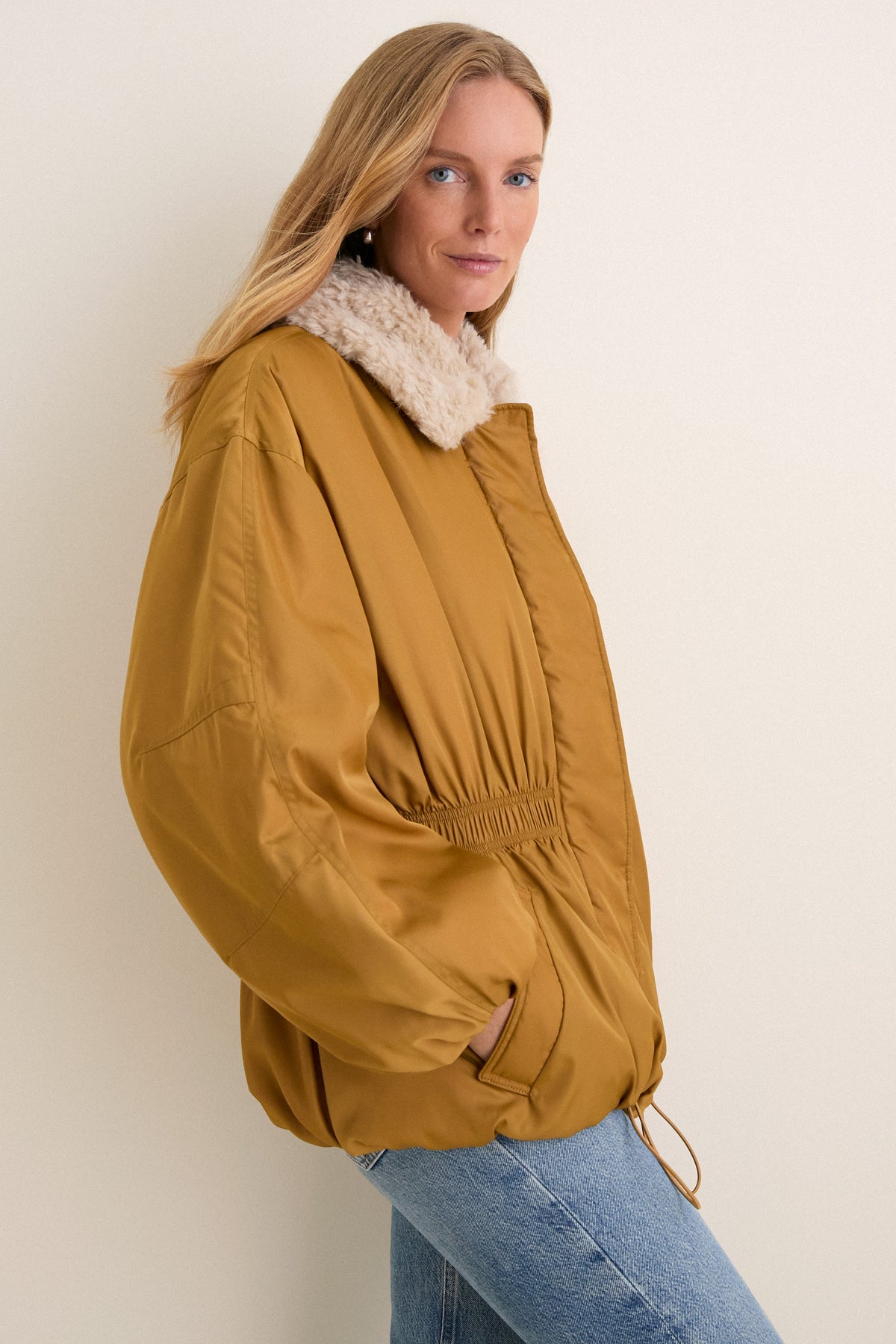 Ochre Selja Coat