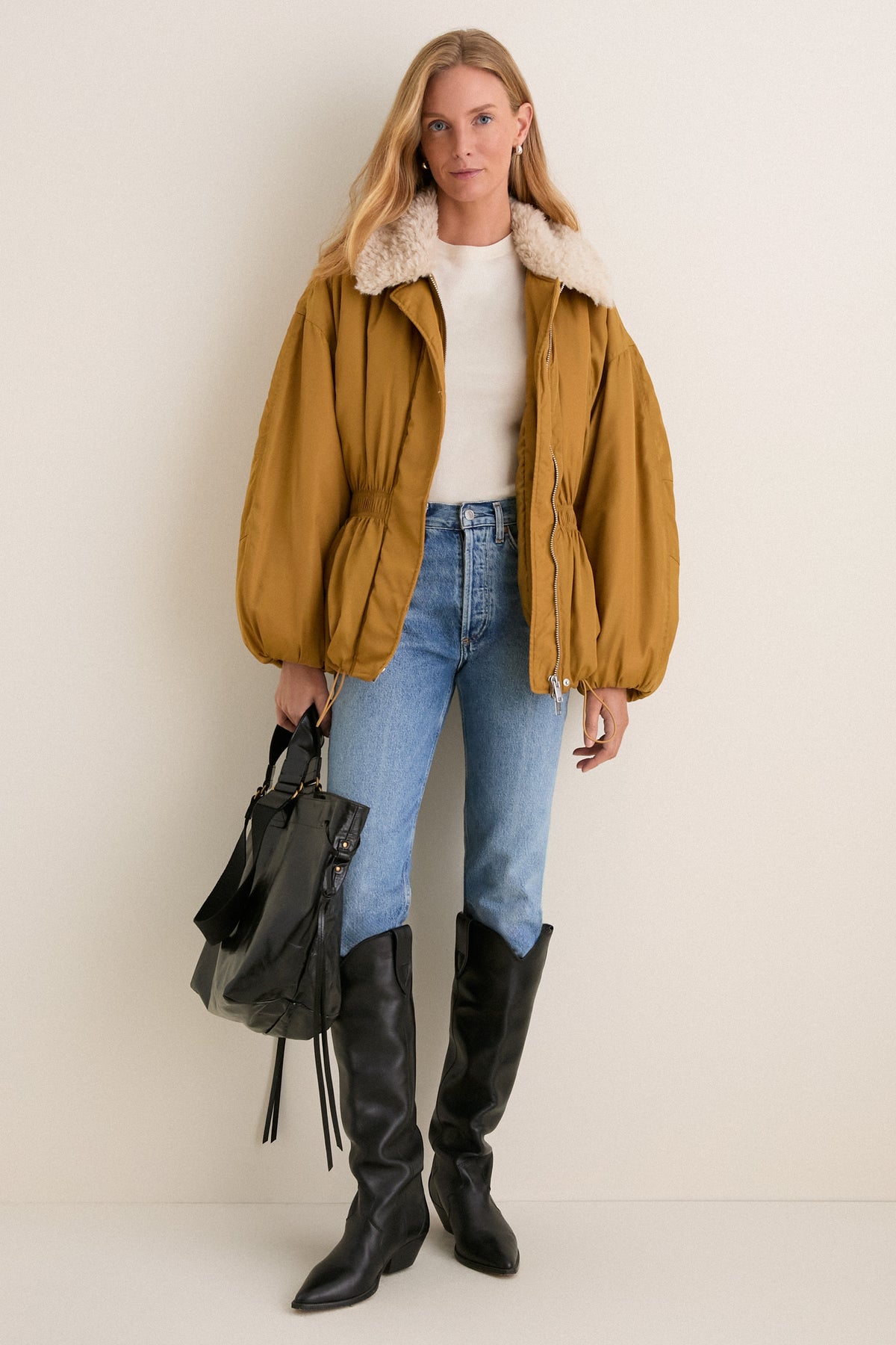 Ochre Selja Coat