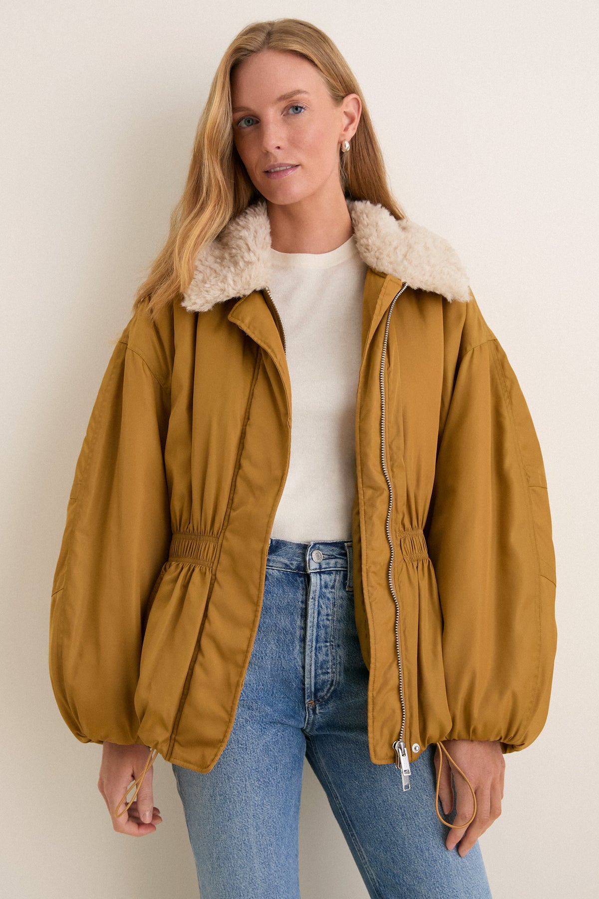 Ochre Selja Coat