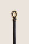 Black Santo Enamel Belt