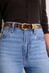 Dark Jaguar Hollyhock Belt