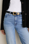Black Mara Stone Belt