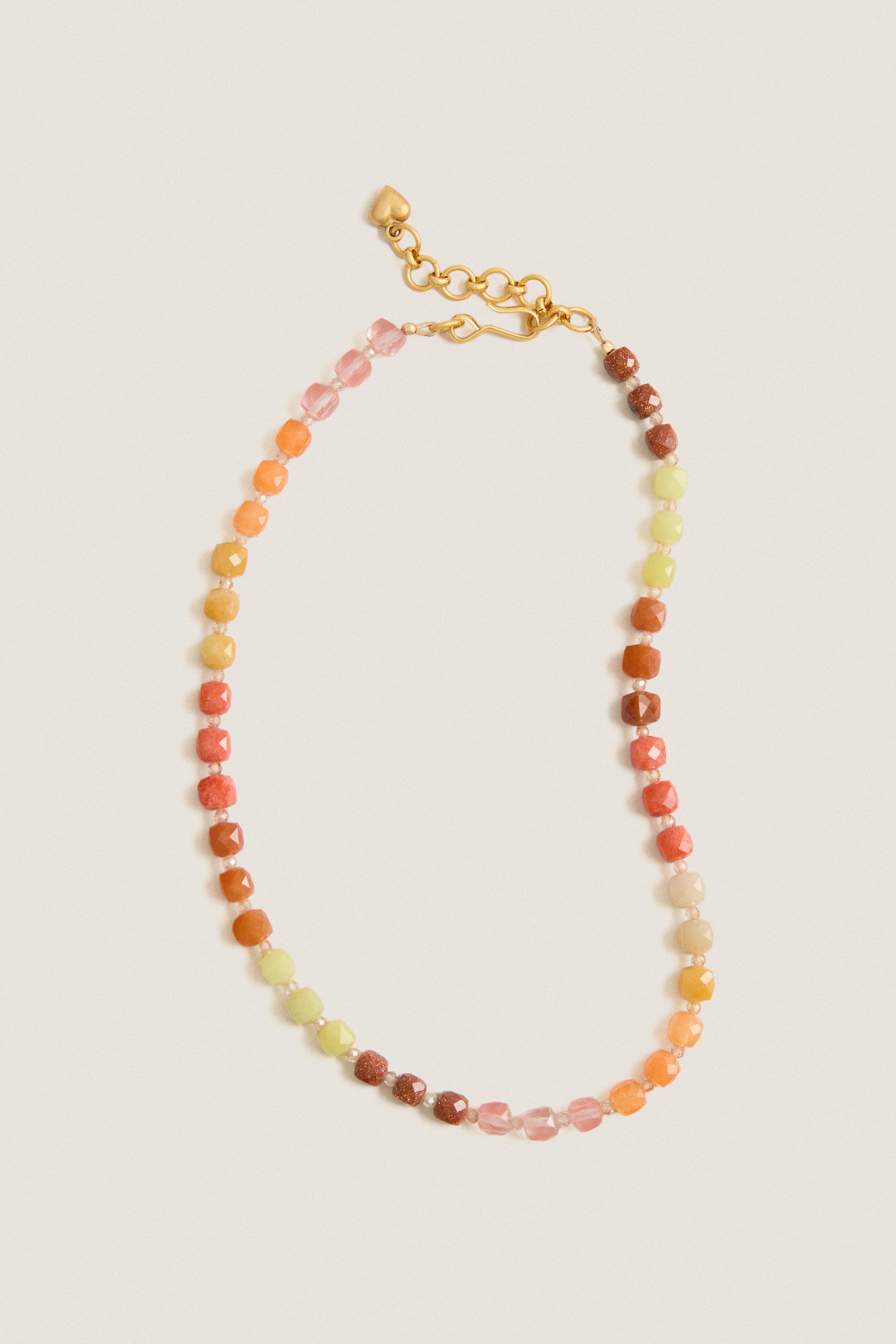 Orange Multi Summer Skies Necklace