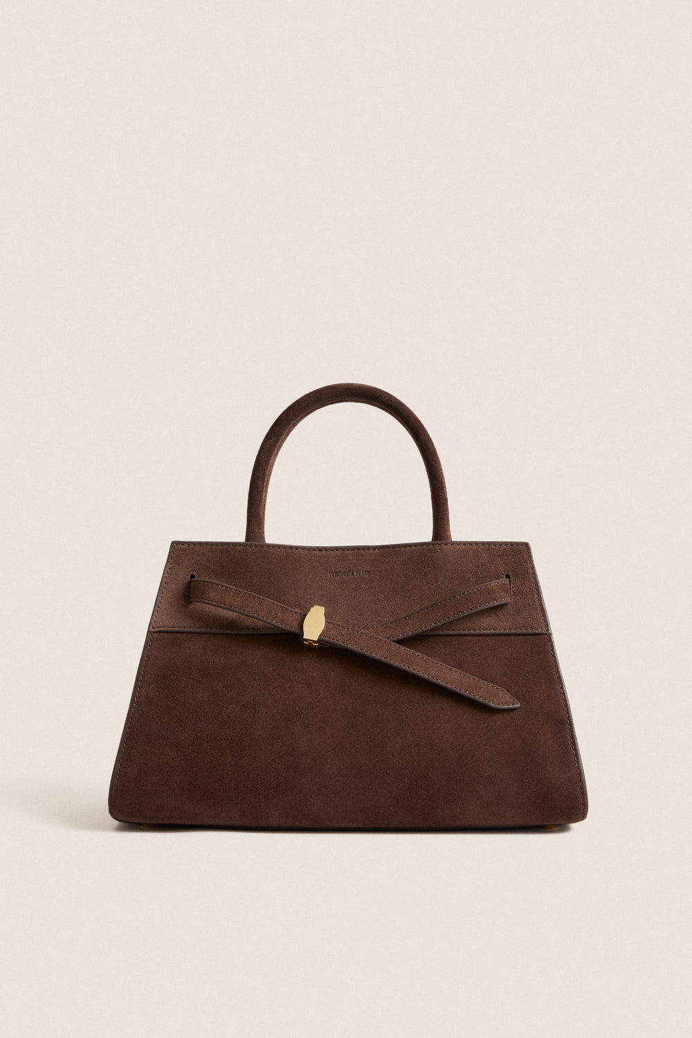 Espresso Suede Veronica Beard Dash Bag