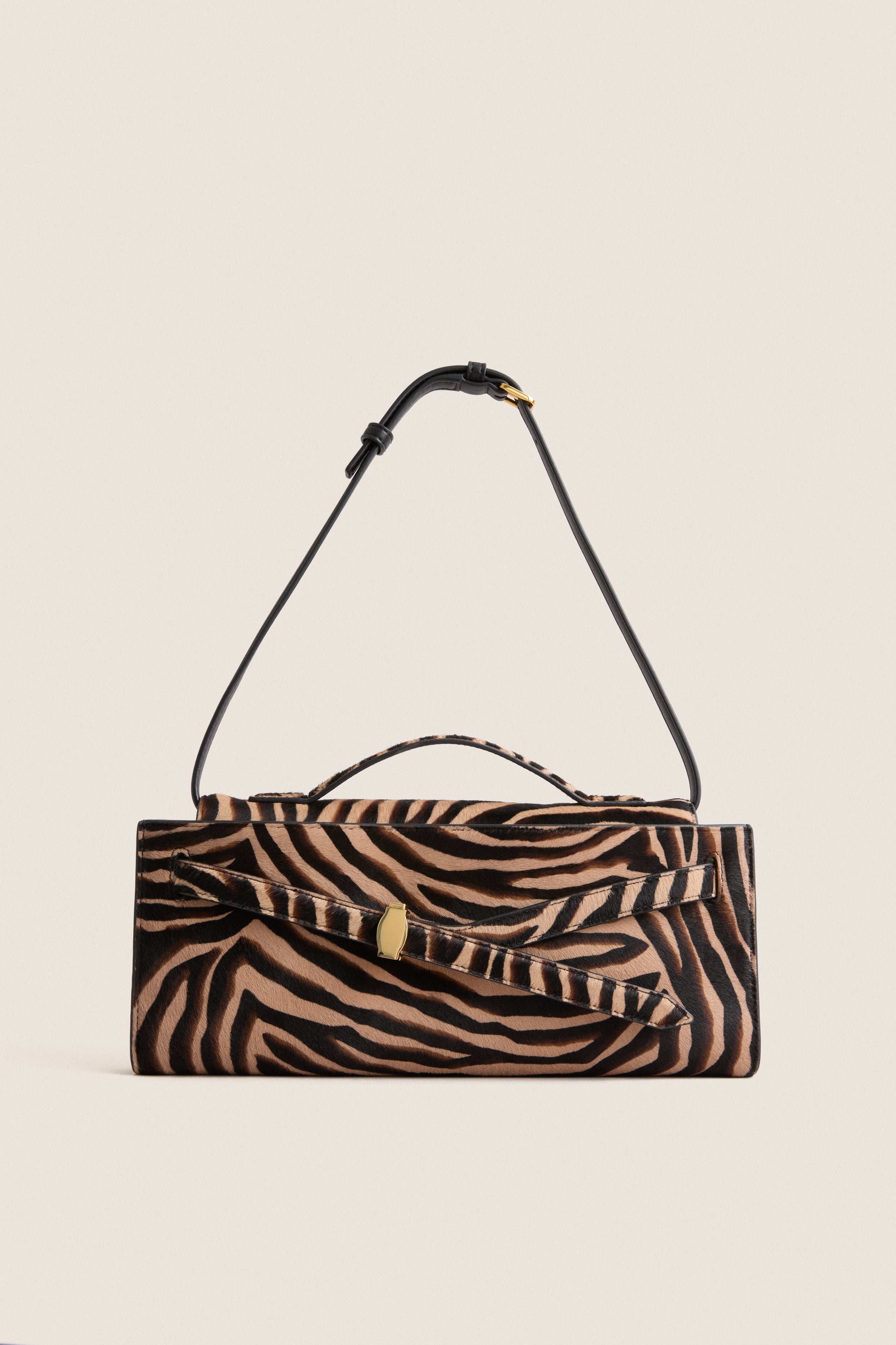 Tan Multi Ziger Veronica Beard Dash Clutch | Veronica Beard