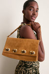 Acorn Stone Embellished Edit Bag