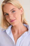 Mixed Lucy Williams Knot Small Hoop Earrings
