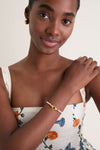 Gold Harris Reed In Good Hands Pearl Bracelet