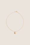 Gold February Birthstone Pendant Necklace