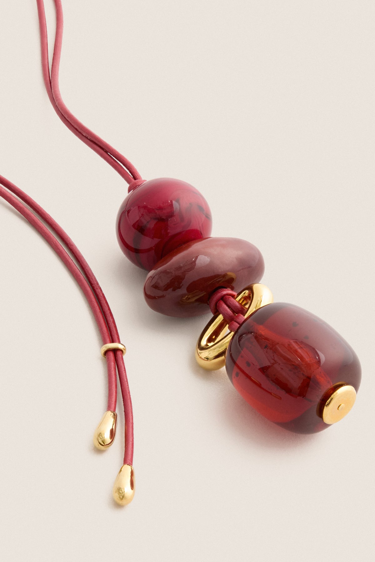 Bordeaux Museo Cord II Necklace