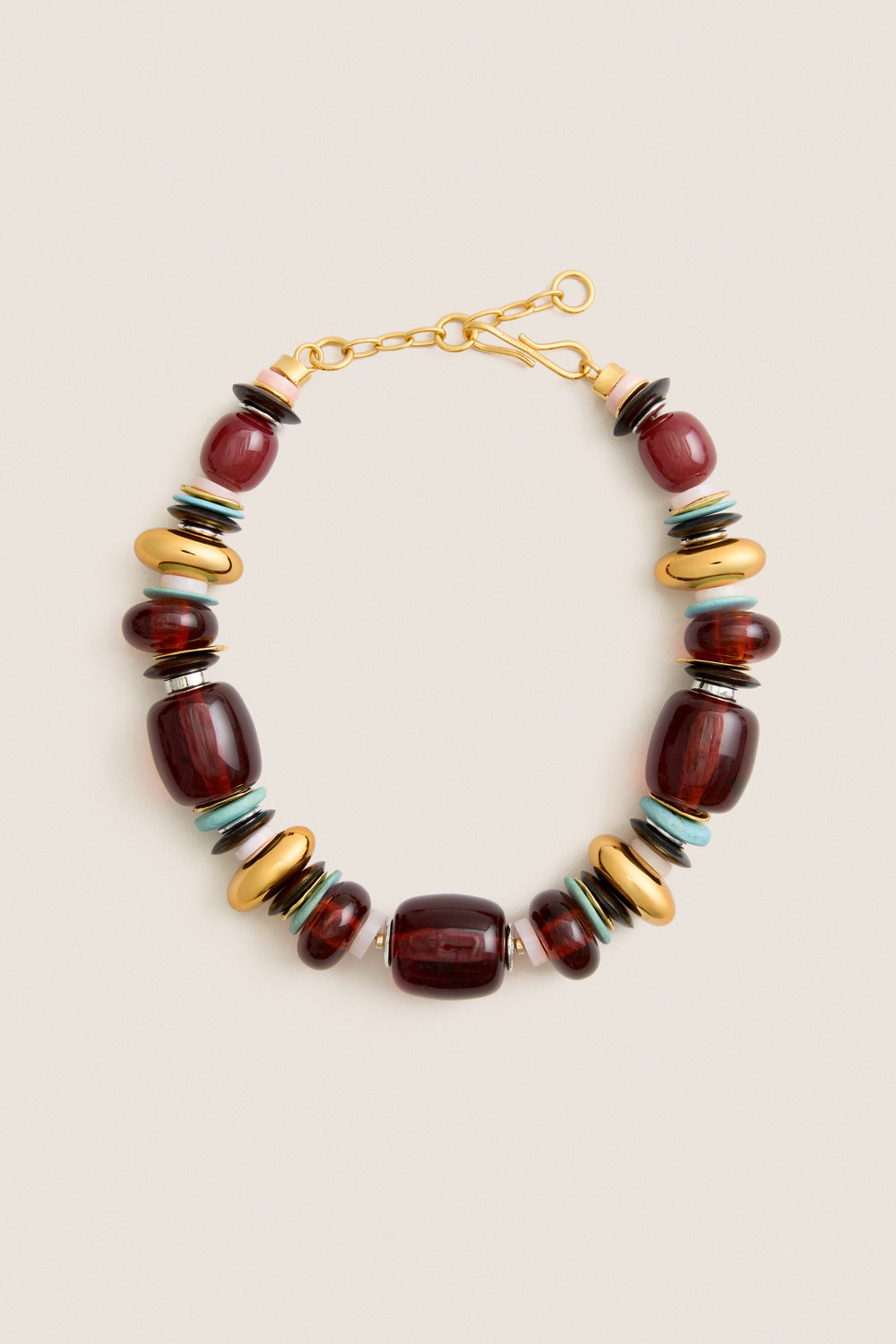 Multi Carmine Collar