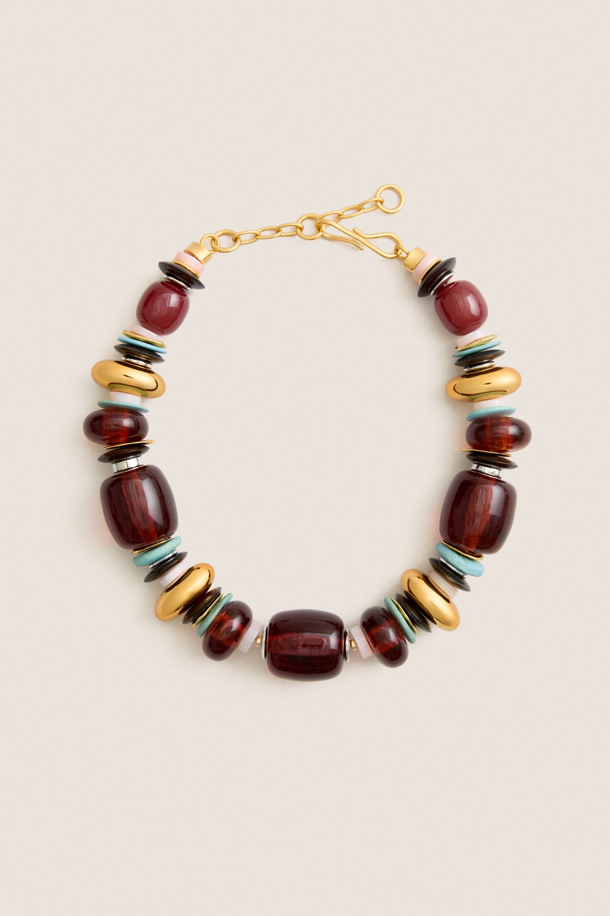 Multi Carmine Collar
