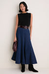 Dark Cherry Patent Leather Waist Belt