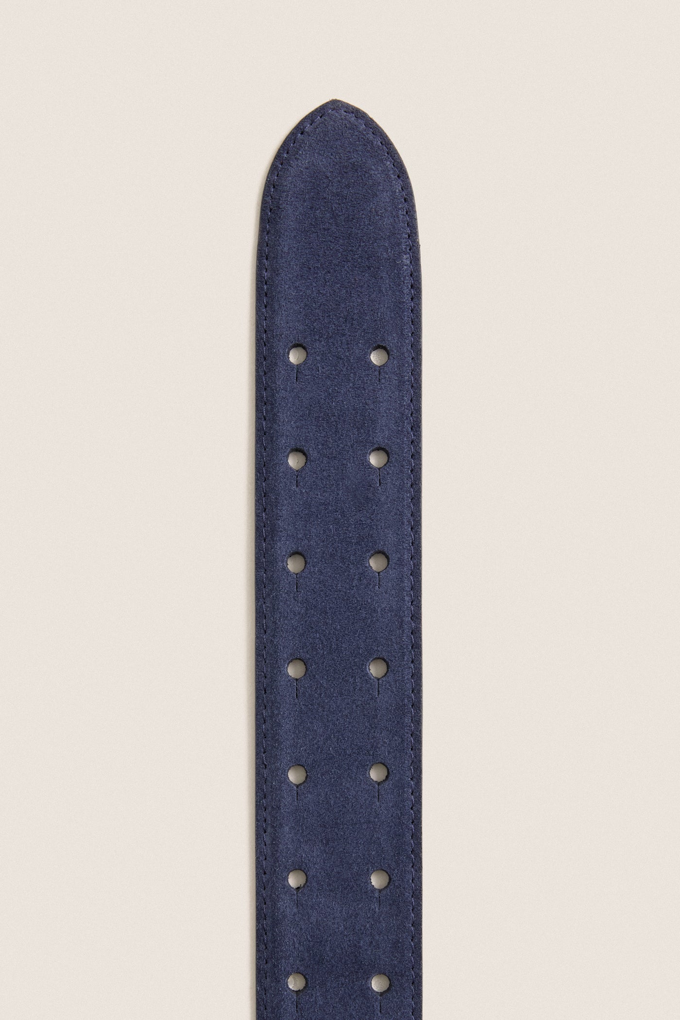 Navy Suede Waist Belt