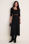 Leopard Haircalf Buckleless Waist Belt