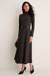 Patent Tortoise Buckless Skinny Belt