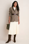 Chocolate Leather Waist Belt