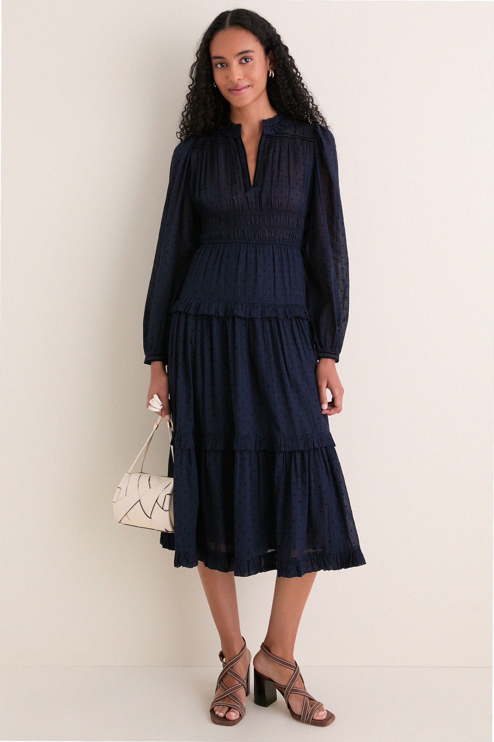Nightfall Ardelle Long Sleeve Cotton Dress