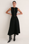 Noir Odella Denim Dress