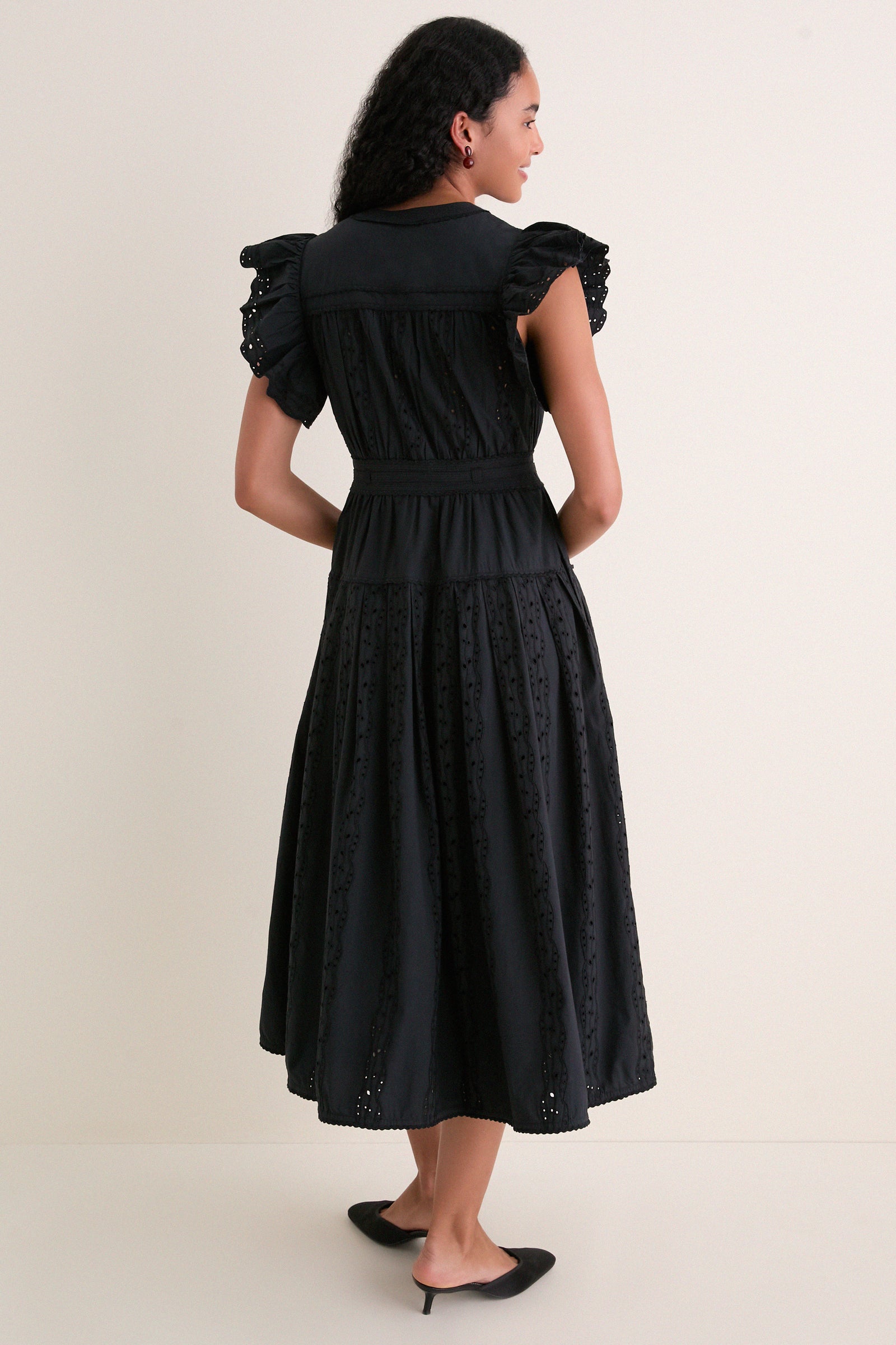 Noir Dani Short Sleeve Cotton Dress