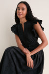 Noir Dani Short Sleeve Cotton Dress