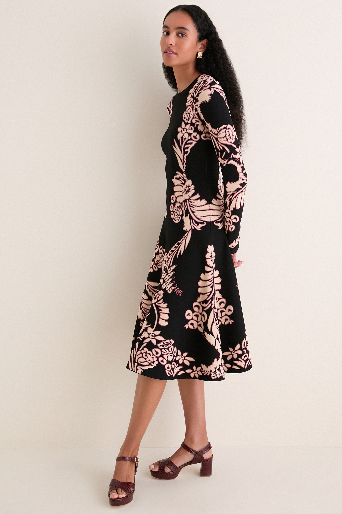 Vesper Nerissa Jacquard Dress
