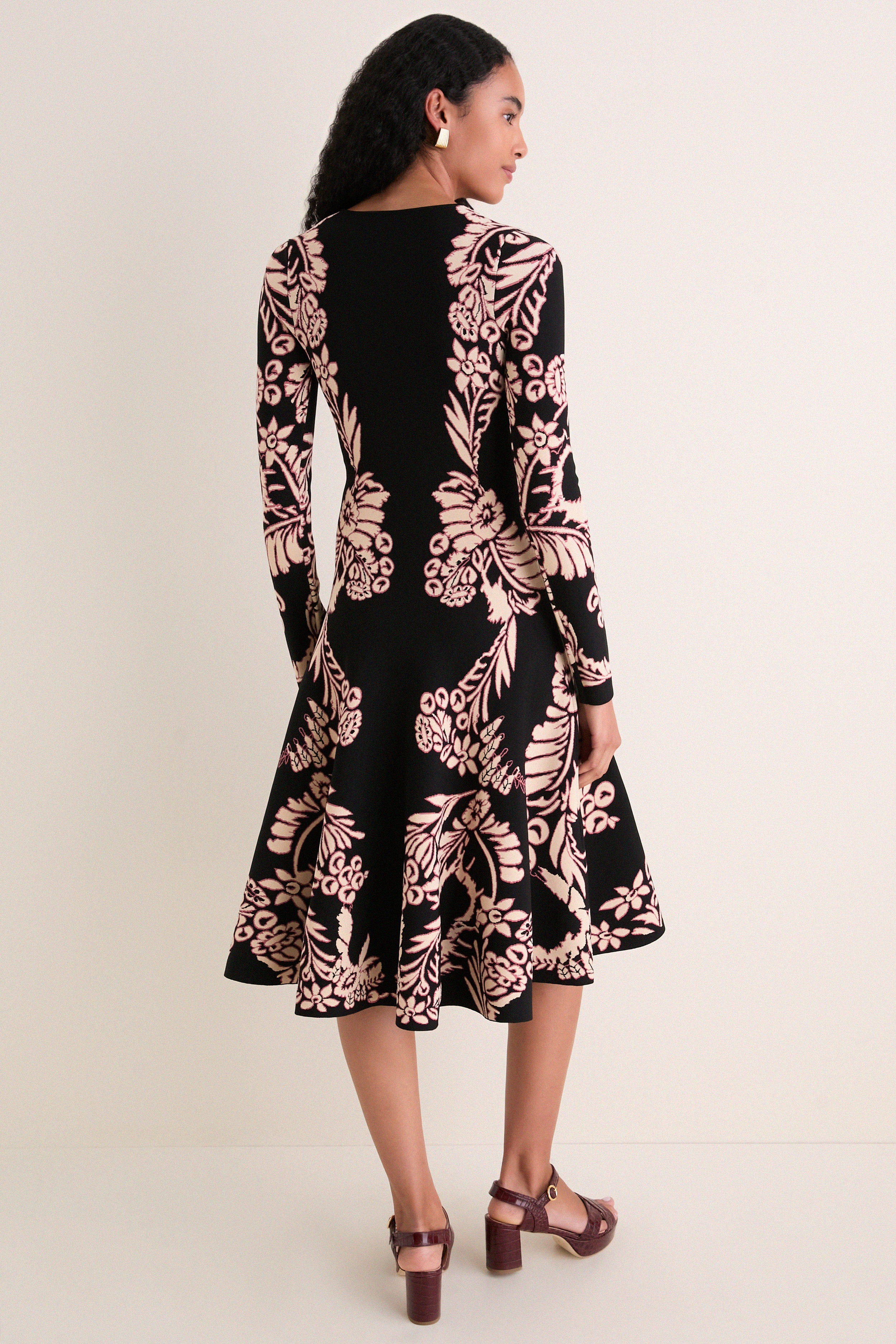 Vesper Nerissa Jacquard Dress
