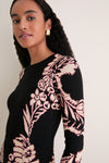 Vesper Nerissa Jacquard Dress