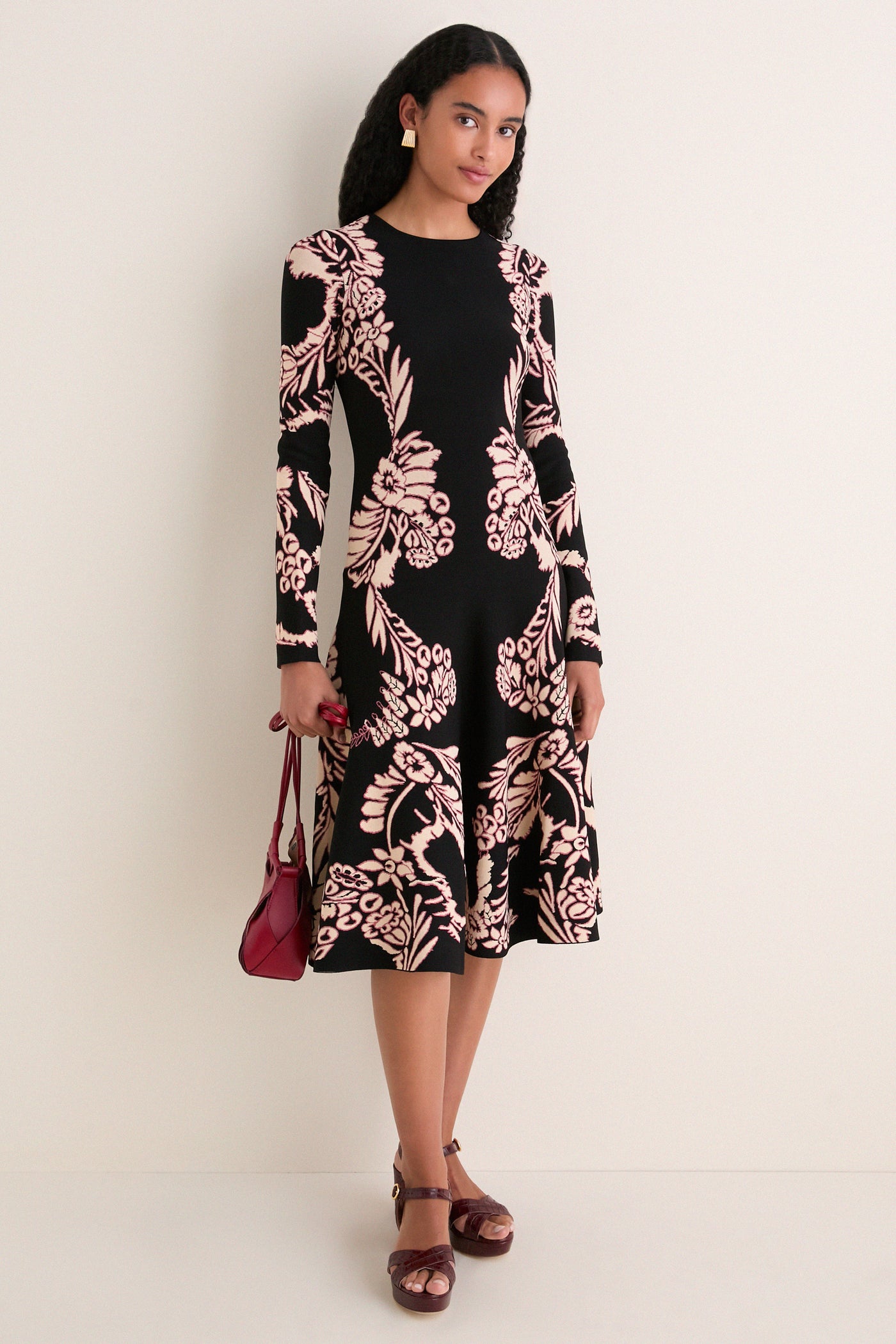 Vesper Nerissa Jacquard Dress