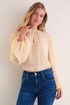 Pearl Elspen Long Sleeve Silk Blouse