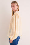 Pearl Elspen Long Sleeve Silk Blouse